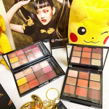 ピカシュウ アイ パレット‐サンダーショック/shu uemura/アイシャドウパレットを使ったクチコミ(2枚目)