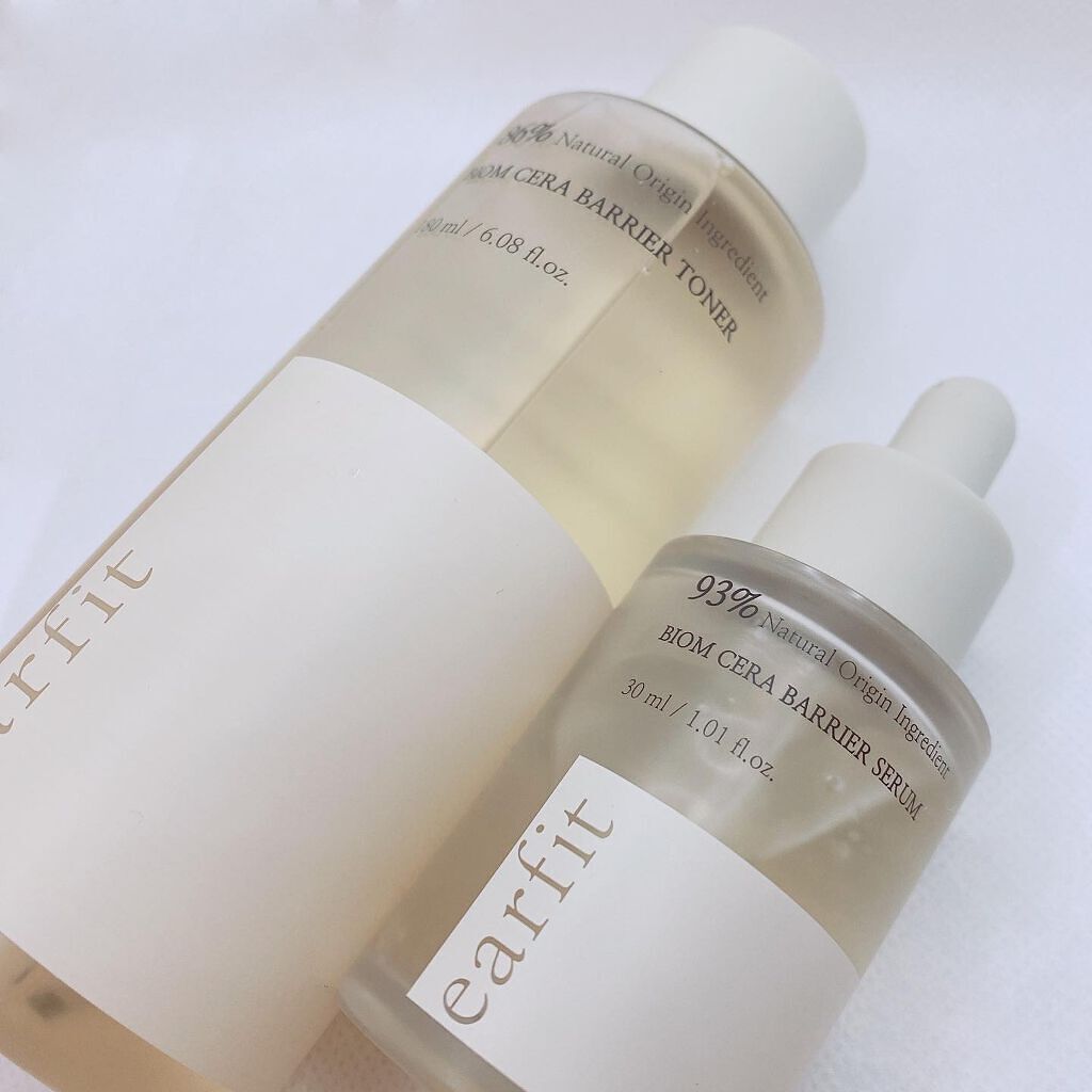 バイオム セラ バリア トナー/earfit/化粧水を使ったクチコミ(1枚目)