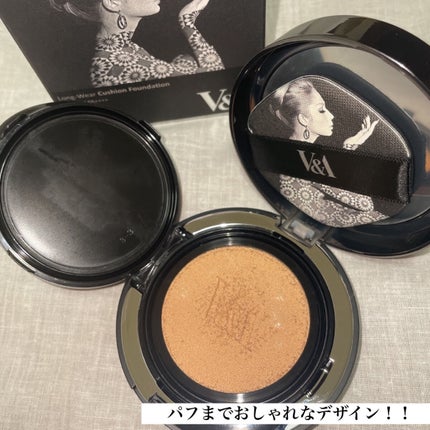 ロングウェアクッションファンデーション/V&Aビューティー/クッションファンデーションを使ったクチコミ(3枚目)