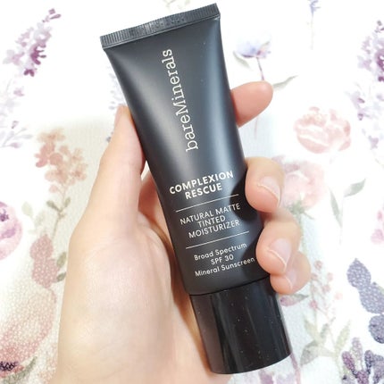 CR ナチュラル マット モイスチャライザー/bareMinerals/クリーム・エマルジョンファンデーションを使ったクチコミ(3枚目)