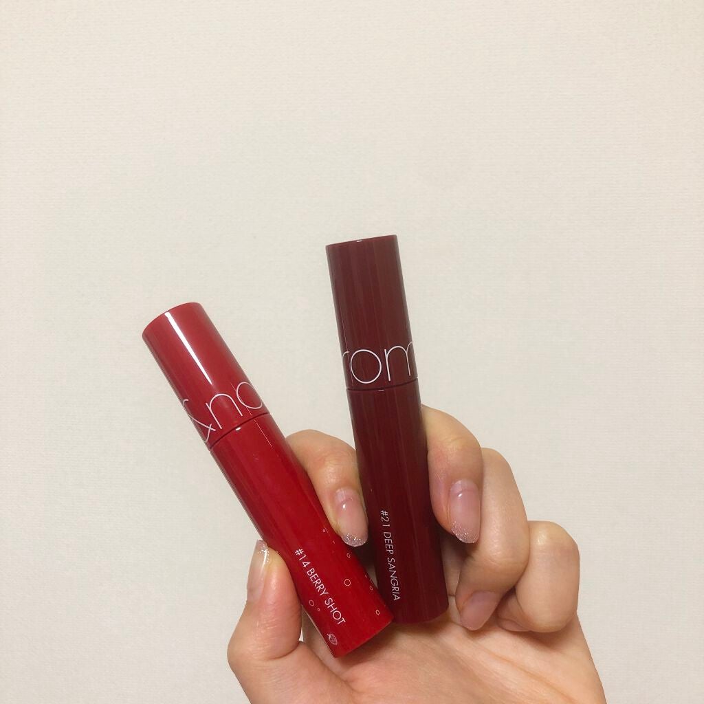 ジューシーラスティングティント/rom&nd/リップティントを使ったクチコミ(1枚目)