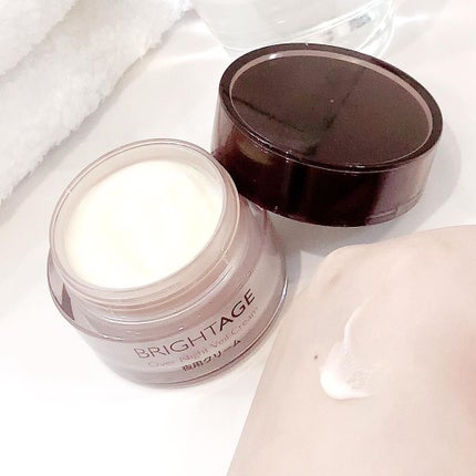オーバーナイト ヴェールクリーム/BRIGHTAGE/フェイスクリームを使ったクチコミ(4枚目)