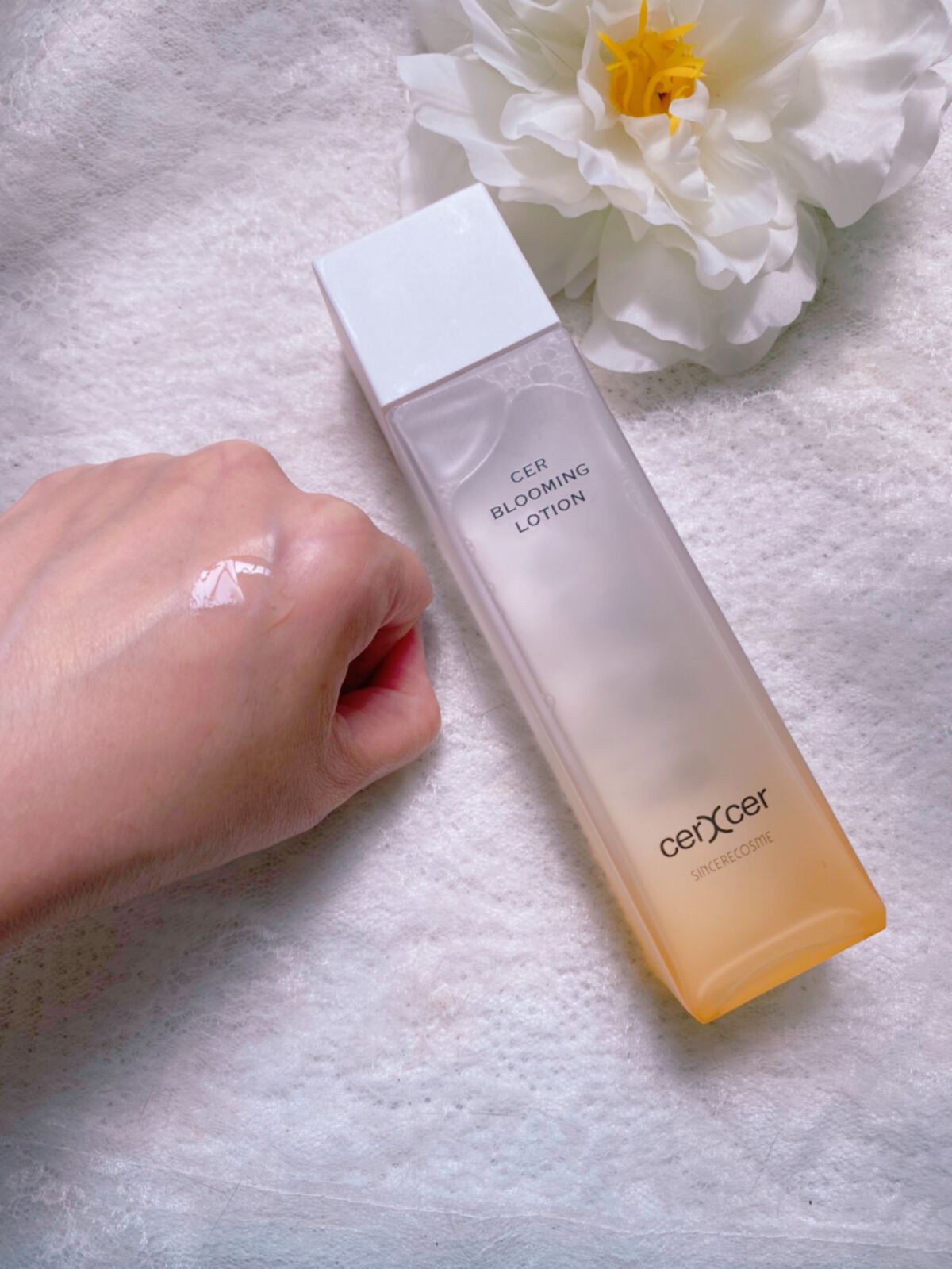  ブルーミングローション/cerXcer/化粧水を使ったクチコミ（3枚目）