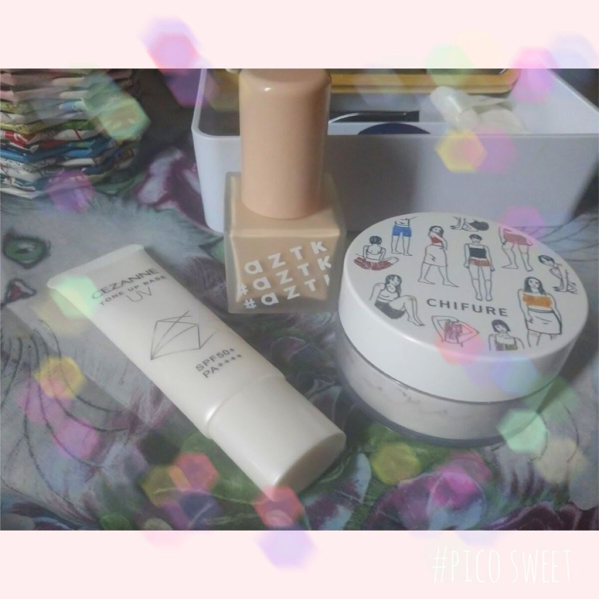 フェザータッチファンデーション/aZTK/リキッドファンデーションを使ったクチコミ（1枚目）