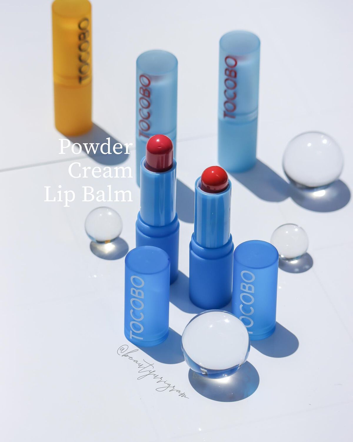 グラスティンティッドリップバーム/TOCOBO/リップバームを使ったクチコミ(8枚目)