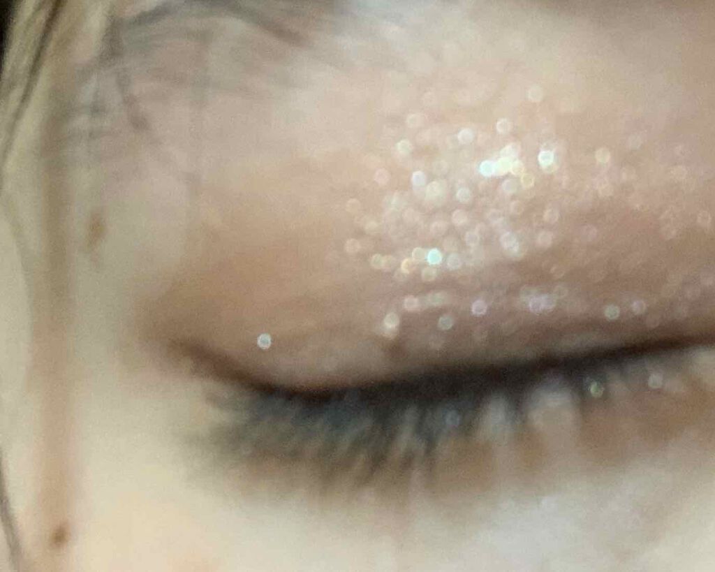 マイデザート パーティ アイシャドウ/SKINFOOD/単色アイシャドウを使ったクチコミ(4枚目)