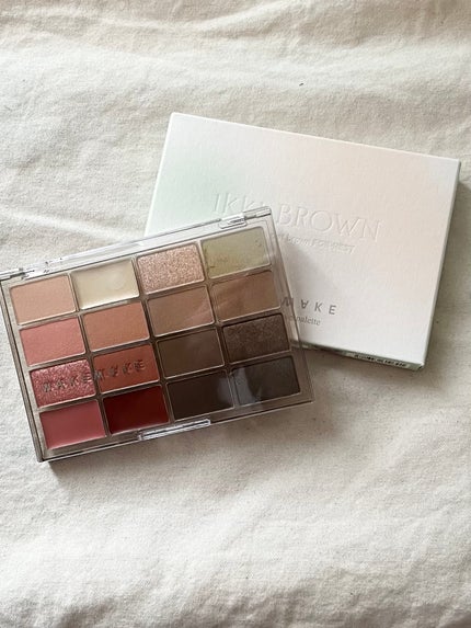 ソフトブラーリングアイパレット/wakemake/アイシャドウパレットを使ったクチコミ(1枚目)