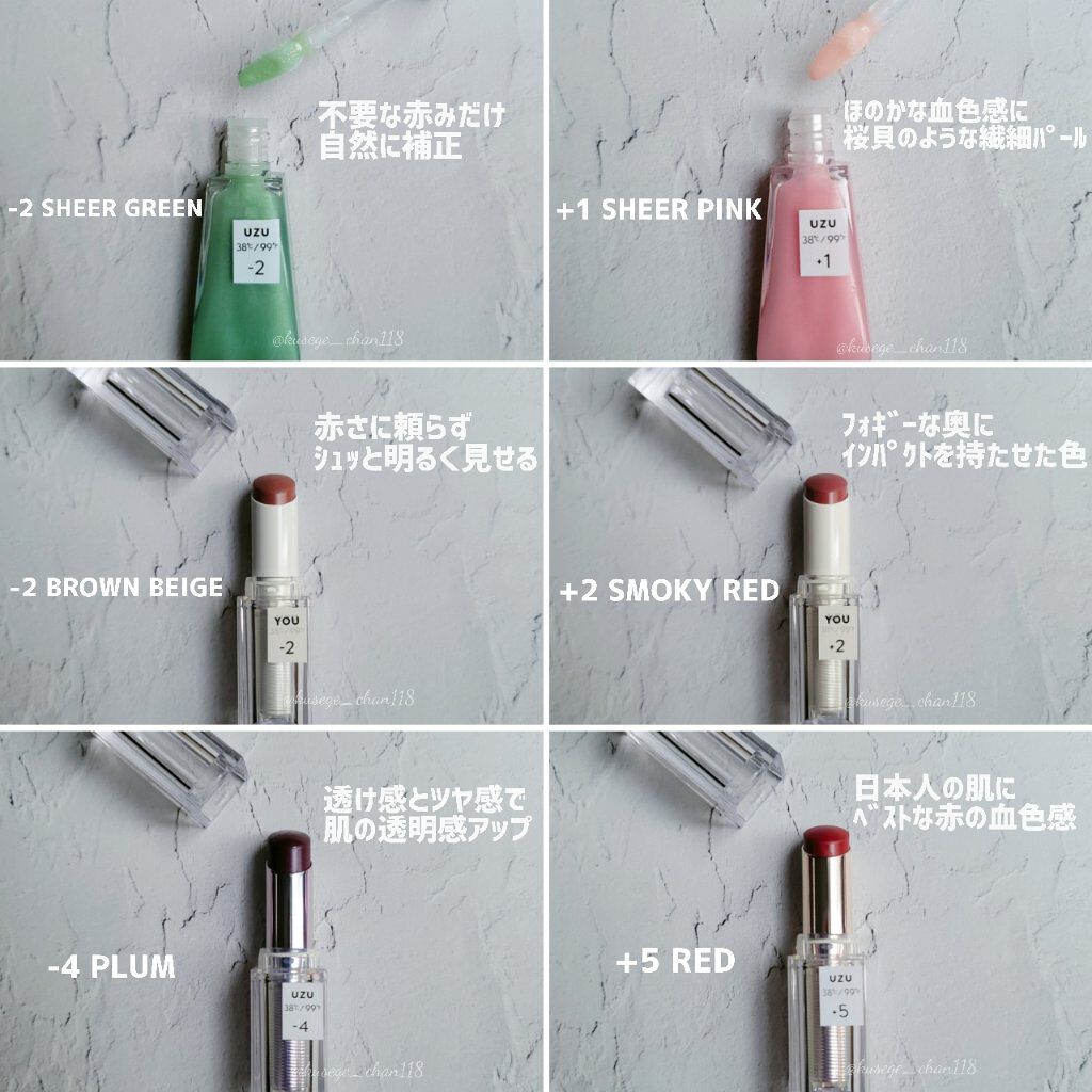 38°C / 99°F リップトリートメント (リップ美容液)/UZU BY FLOWFUSHI/リップケアを使ったクチコミ（2枚目）