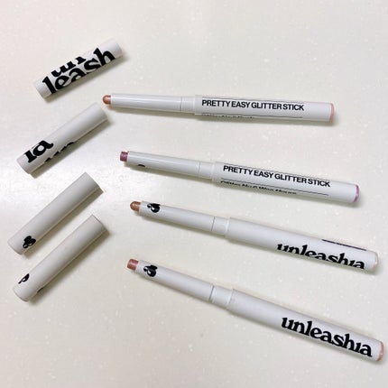 プリティー イージーグリッタースティック/unleashia/グリッターを使ったクチコミ(1枚目)