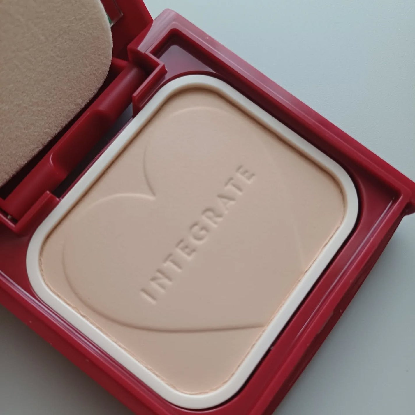 プロフィニッシュファンデーション/インテグレート/パウダーファンデーションを使ったクチコミ(2枚目)