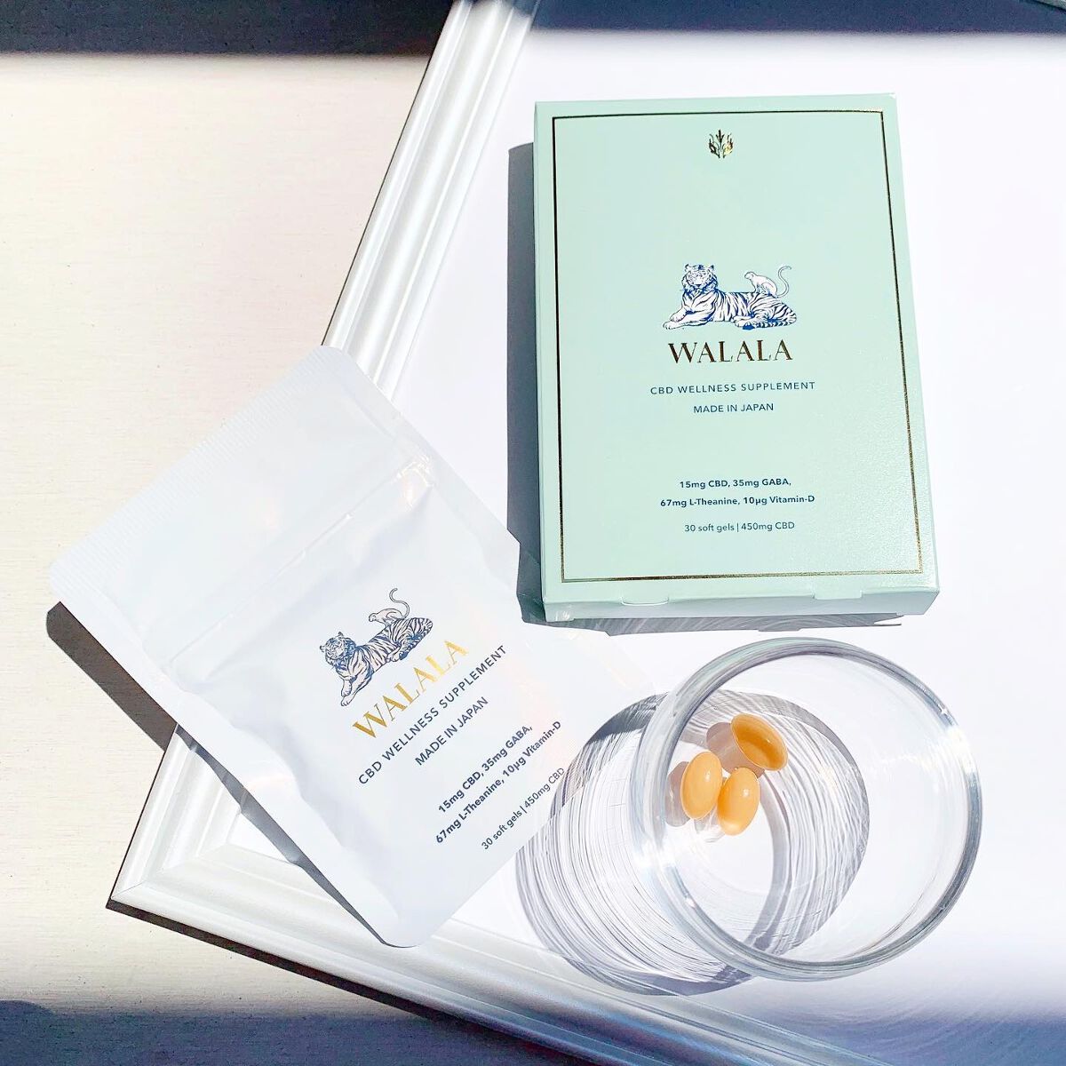 CBD ウェルネスサプリメント/WALALA/健康サプリメントを使ったクチコミ(1枚目)