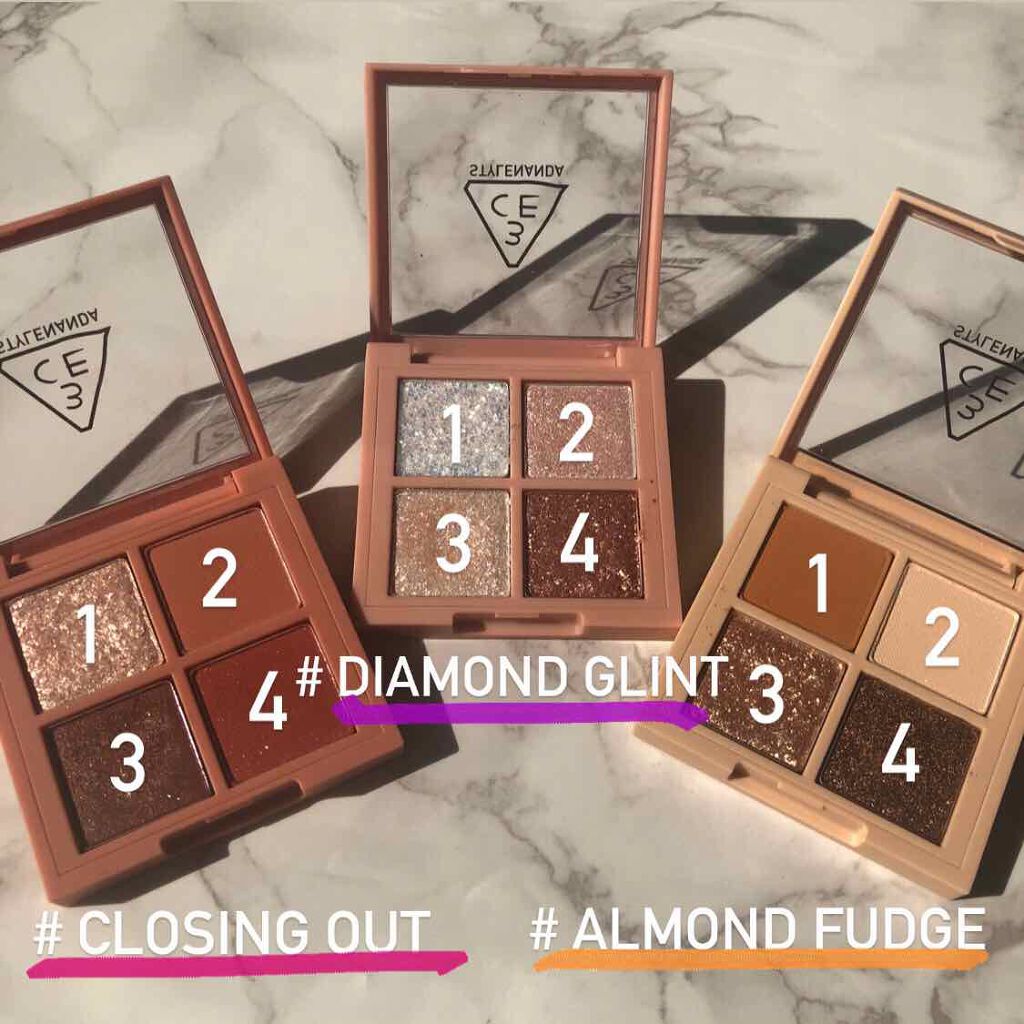 3CE ミニ マルチアイカラーパレット/3CE/アイシャドウパレットを使ったクチコミ(3枚目)