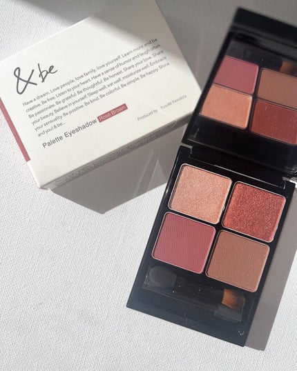 &be パレットアイシャドウ/&be/アイシャドウパレットを使ったクチコミ(1枚目)