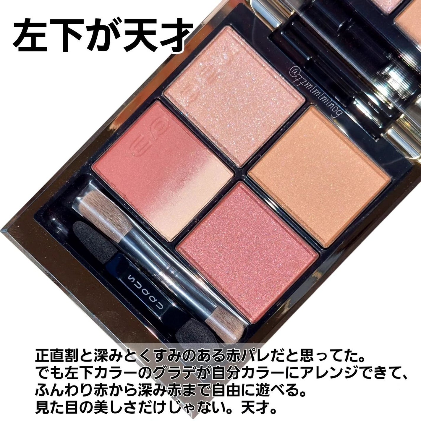 シグニチャー カラー アイズ/SUQQU/アイシャドウパレットを使ったクチコミ(2枚目)