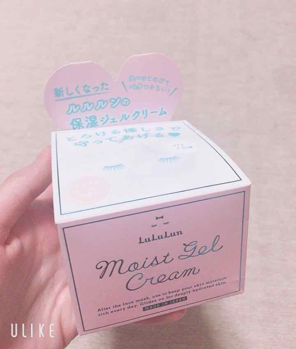 ルルルン モイストジェルクリーム（保湿タイプ）/ルルルン/フェイスクリームを使ったクチコミ（1枚目）