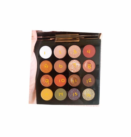 大英博物館 エジプトシリーズ アイシャドウパレット/ZEESEA/アイシャドウパレットを使ったクチコミ(2枚目)