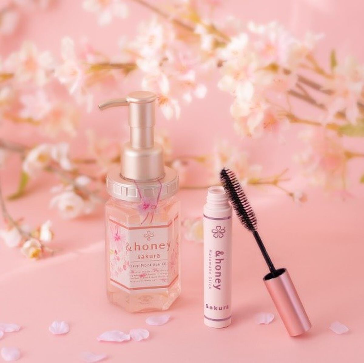 サクラ ディープモイスト ヘアオイル/&honey/ヘアオイルを使ったクチコミ(1枚目)