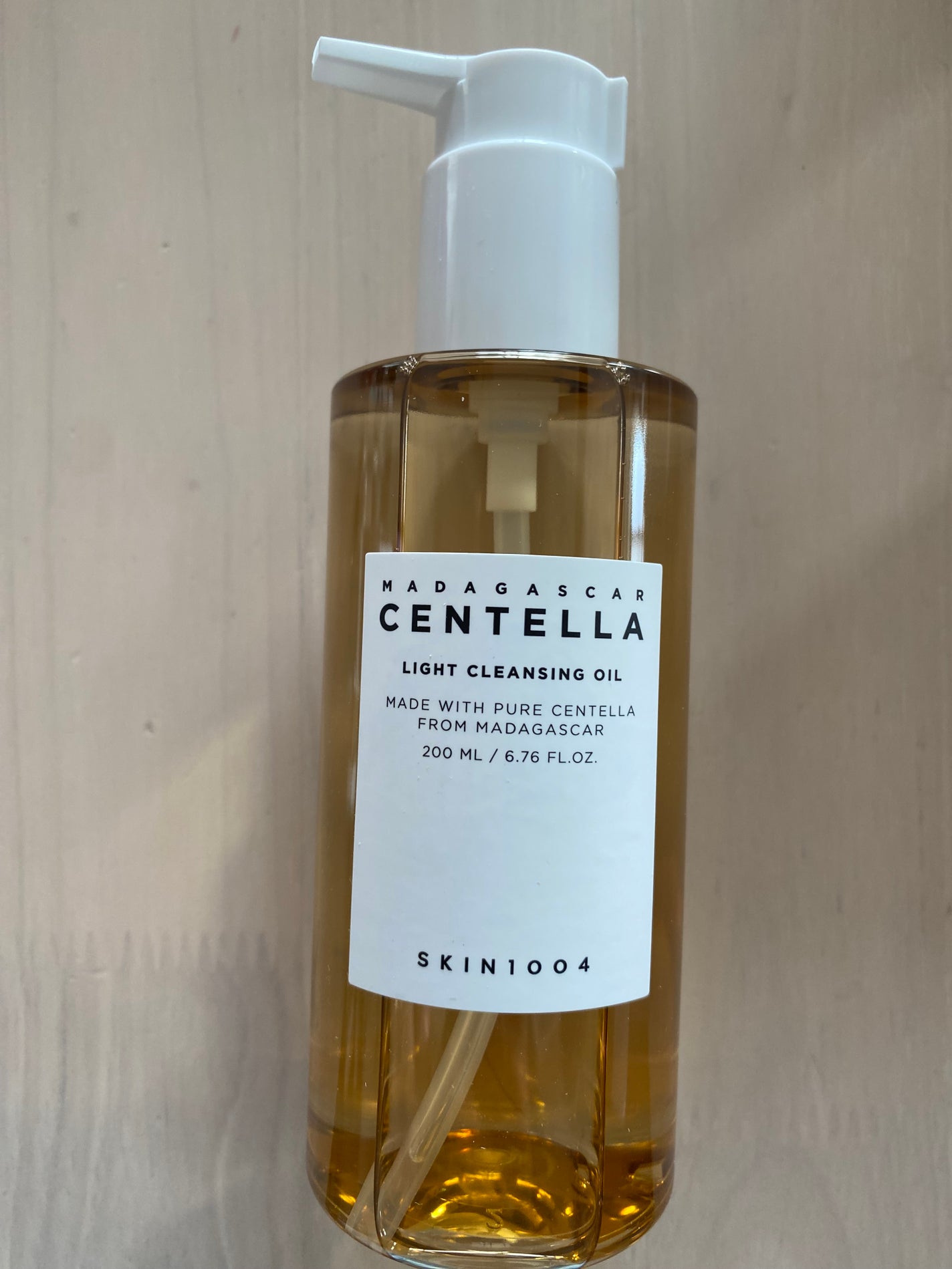 センテラ ライトクレンジングオイル/SKIN1004/オイルクレンジングを使ったクチコミ(1枚目)