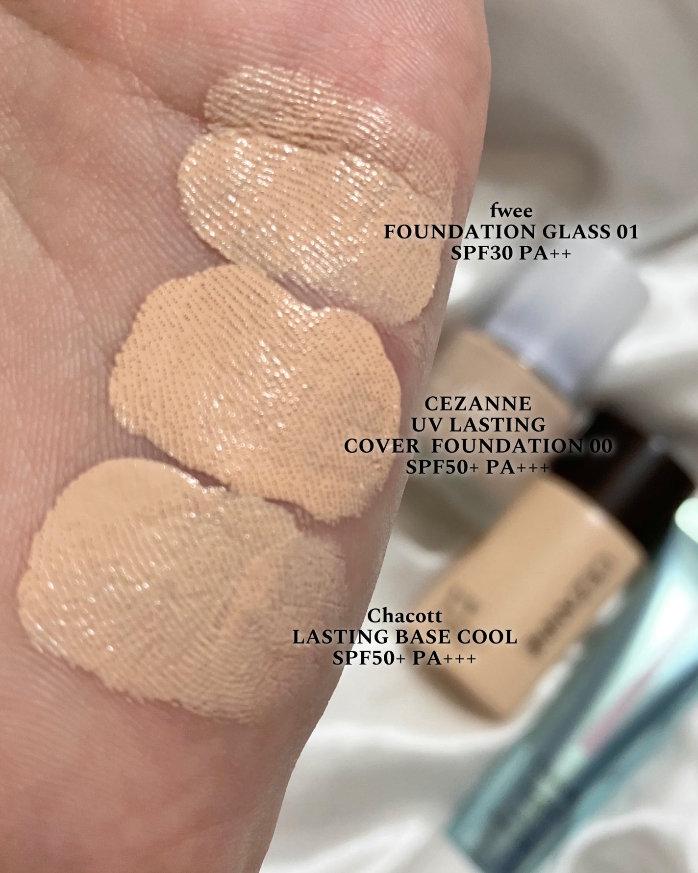 ラスティングカバーファンデーション/CEZANNE/リキッドファンデーションを使ったクチコミ(4枚目)