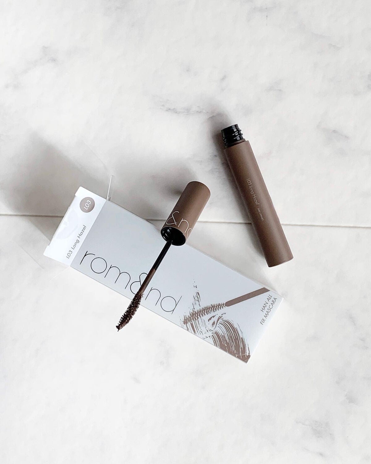 ハンオールフィックスマスカラ/rom&nd/マスカラを使ったクチコミ(4枚目)
