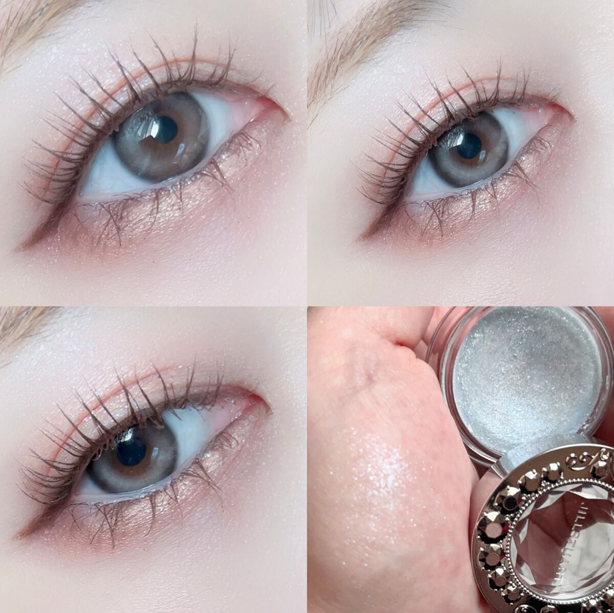 アイジュエルデュー/JILL STUART/ジェル・クリームアイシャドウを使ったクチコミ(5枚目)