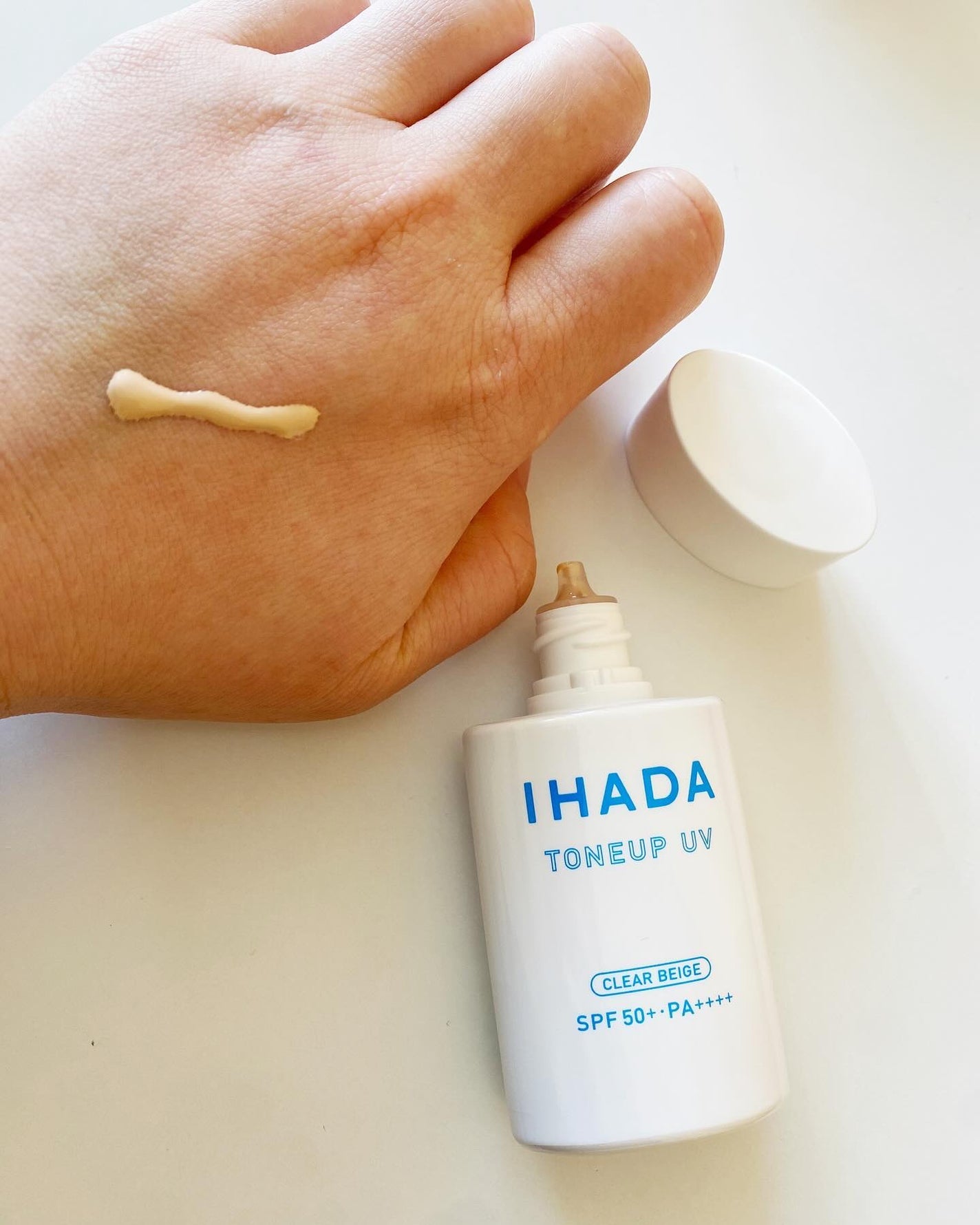 薬用フェイスプロテクトUV ミルク/IHADA/日焼け止めミルクを使ったクチコミ(2枚目)