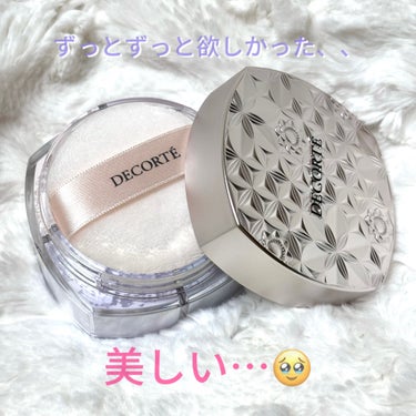 DECORTÉ ルース パウダーのクチコミ「\\ついについに…!!//
💗DECORTÉルース パウダー
101 harmony veil.....」（2枚目）