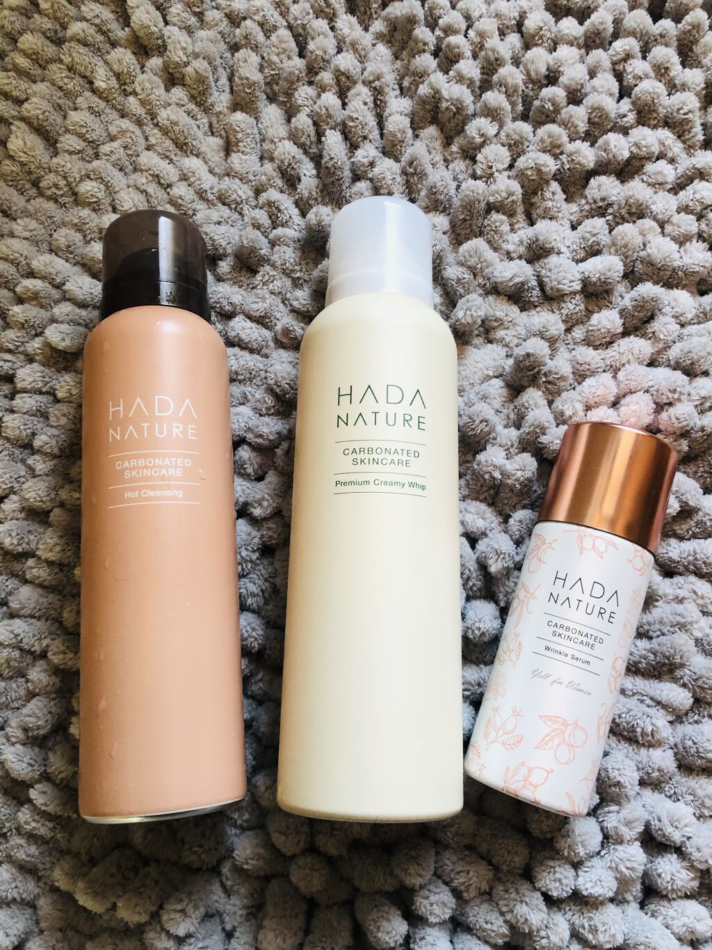 肌ナチュール クリーミーホイップのクチコミ「肌ナチュールのクリーミーホイップ！
朝の洗顔に愛用♡
洗顔といっても　泡パックのようにのせて
.....」（3枚目）