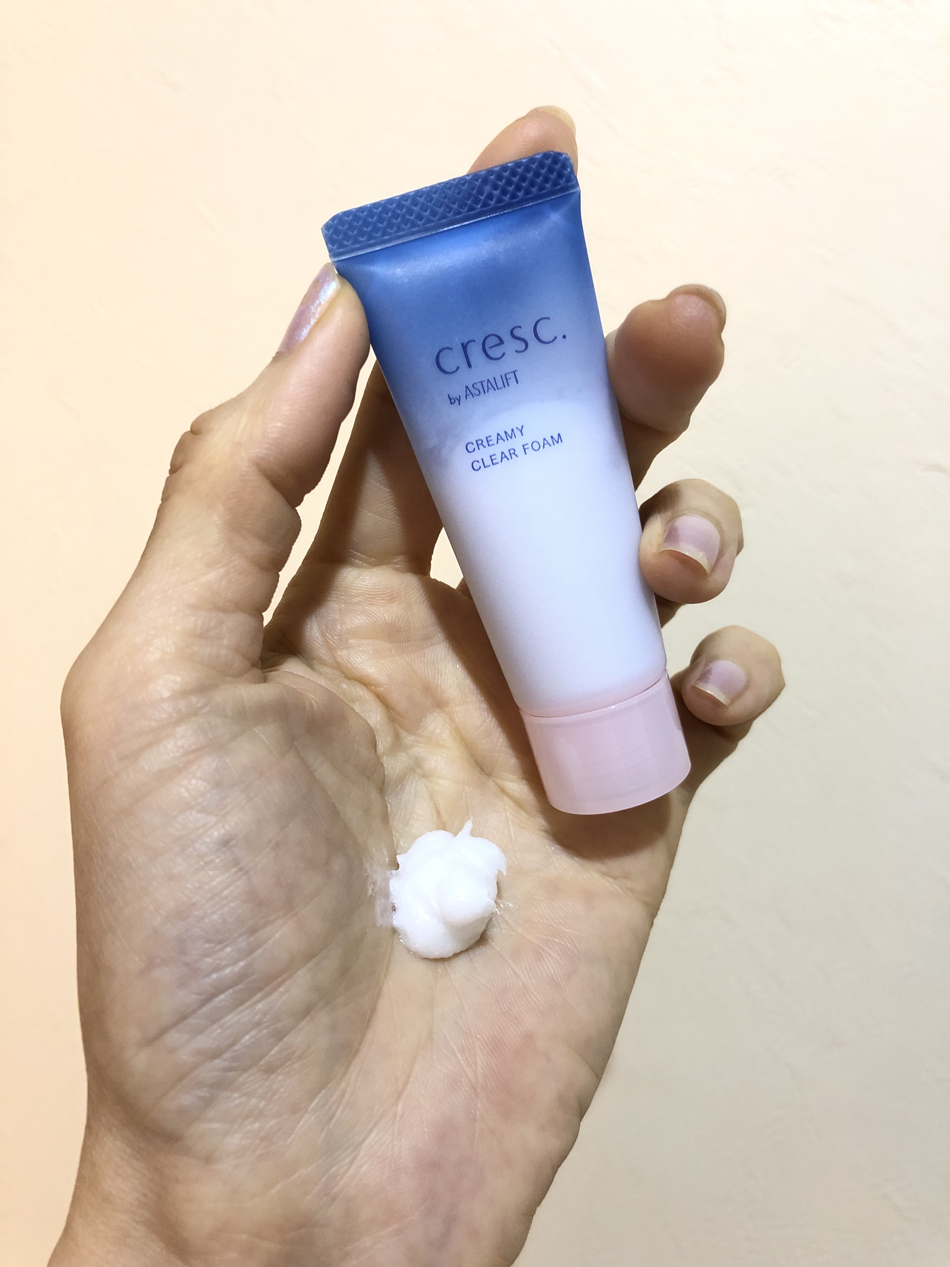 クリーミー クリアフォーム/cresc. by ASTALIFT/洗顔フォームを使ったクチコミ（3枚目）