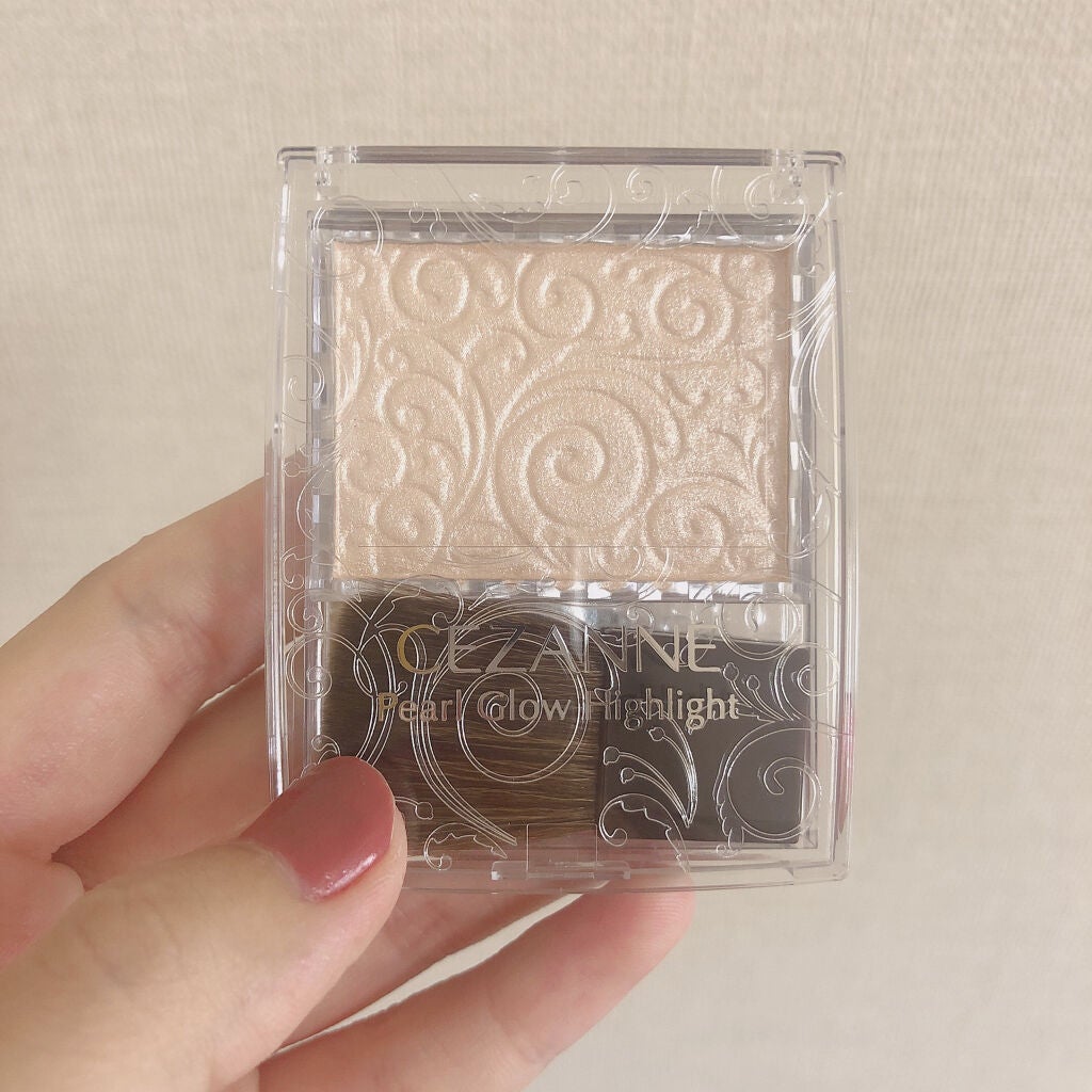 パールグロウハイライト/CEZANNE/パウダーハイライトを使ったクチコミ(1枚目)