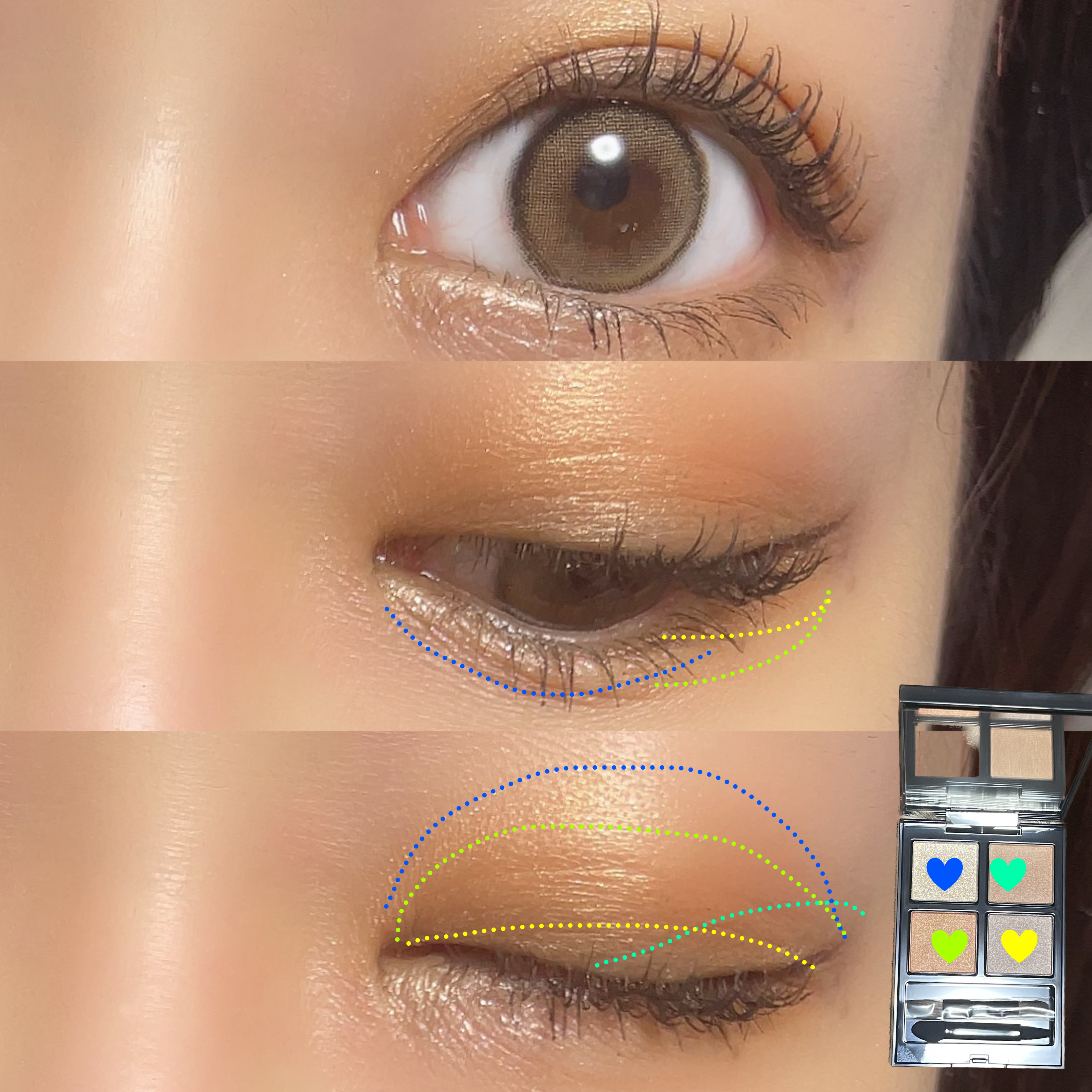 CANNA ROZE 1DAY/URIA i-DOL/ワンデー（１DAY）カラコンを使ったクチコミ（2枚目）