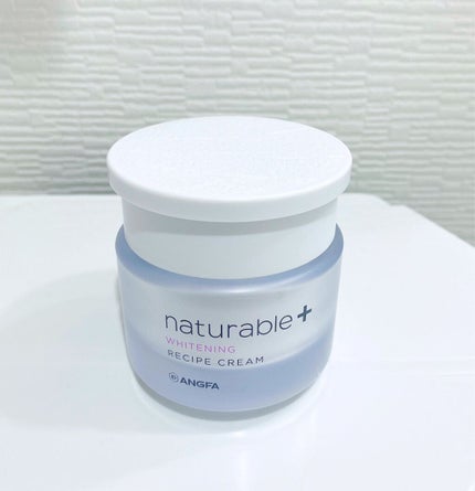 ナチュラブルプラス レシピクリーム ホワイトニング/ナチュラブルプラス/フェイスクリームを使ったクチコミ(2枚目)
