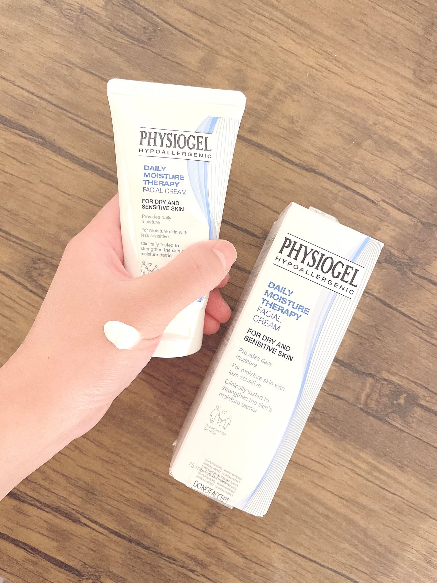 DMT フェイシャルクリーム/PHYSIOGEL/フェイスクリームを使ったクチコミ(2枚目)