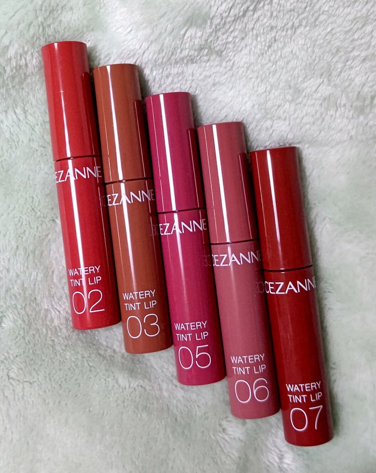 ウォータリーティントリップ マット/CEZANNE/リップティントを使ったクチコミ（1枚目）
