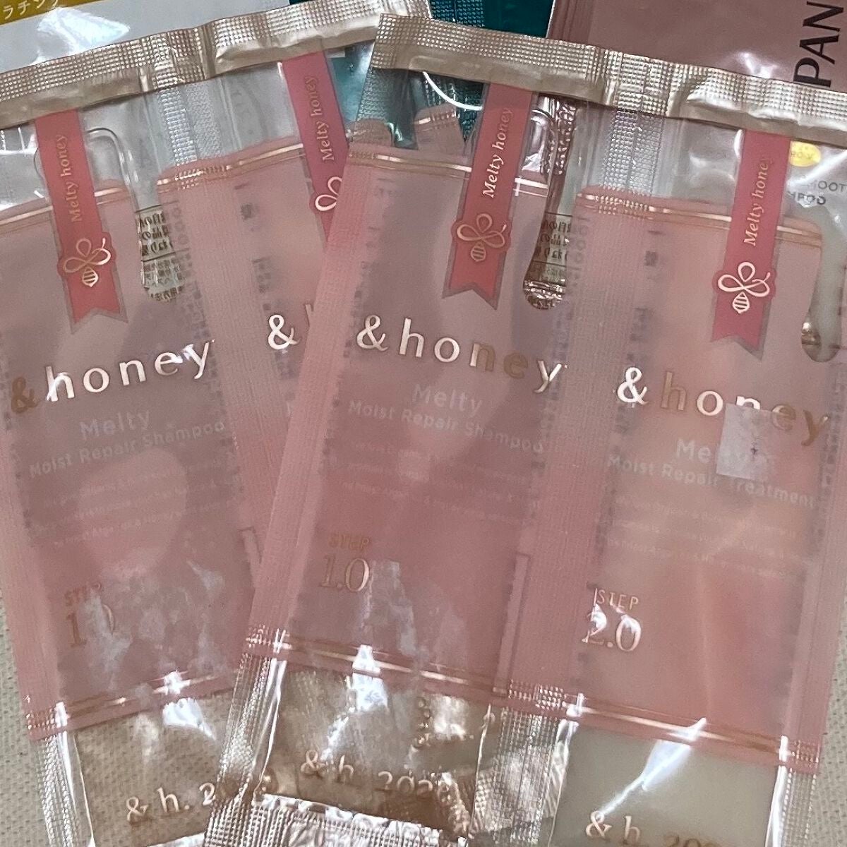 &honey Melty モイストリペア シャンプー1.0/モイストリペア ヘアトリートメント2.0/&honey/市販シャンプーを使ったクチコミ(1枚目)