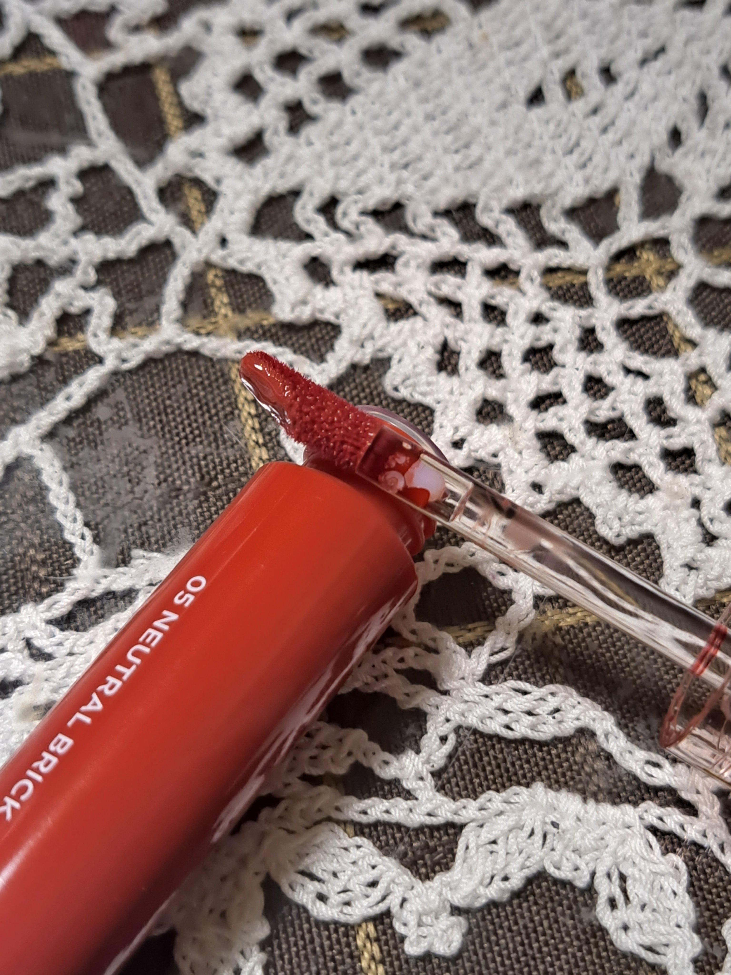 リールタトゥーグラスティント /MERYTHOD/リップティントを使ったクチコミ（2枚目）