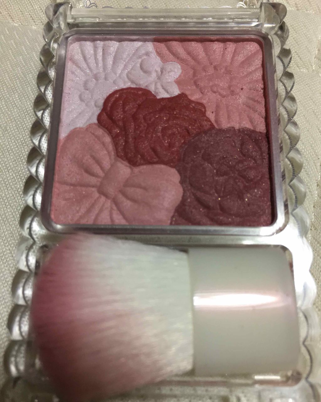 グロウフルールチークス/キャンメイク/パウダーチークを使ったクチコミ（2枚目）