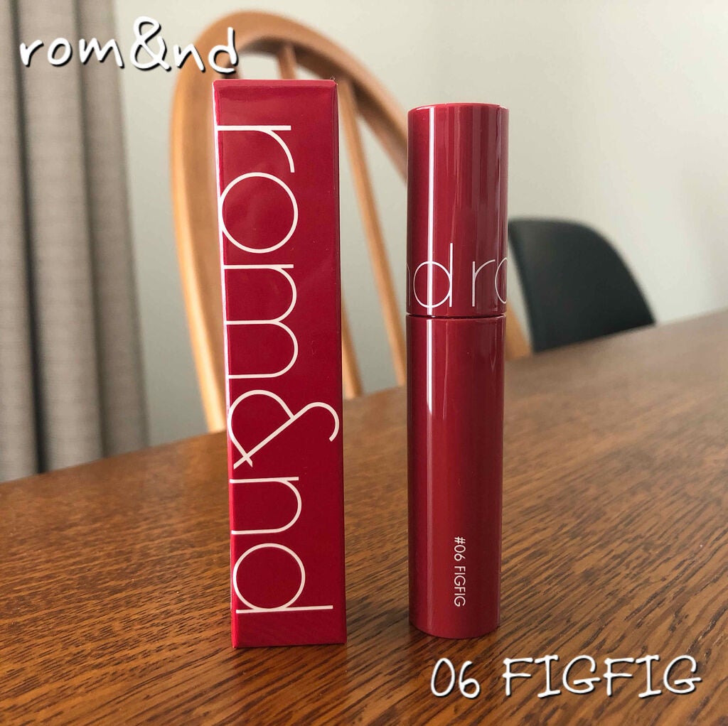 ジューシーラスティングティント/rom&nd/リップティントを使ったクチコミ(1枚目)