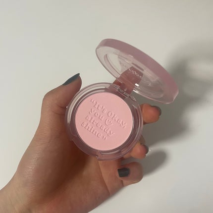 ピュア ブラッシュド サンシャイン チーク/PERIPERA/パウダーチークを使ったクチコミ(2枚目)