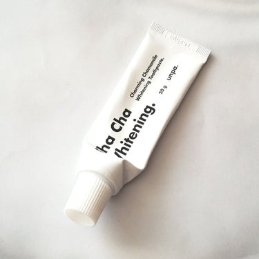 Cha Cha Toothpaste Whitening/unpa/歯磨き粉を使ったクチコミ（1枚目）