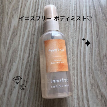 パフュームド ボディ＆ヘアミスト/innisfree/香水(その他)を使ったクチコミ（1枚目）