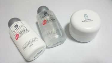 コスモホワイトニングミルクV(薬用美白乳液)/DAISO/乳液を使ったクチコミ（1枚目）