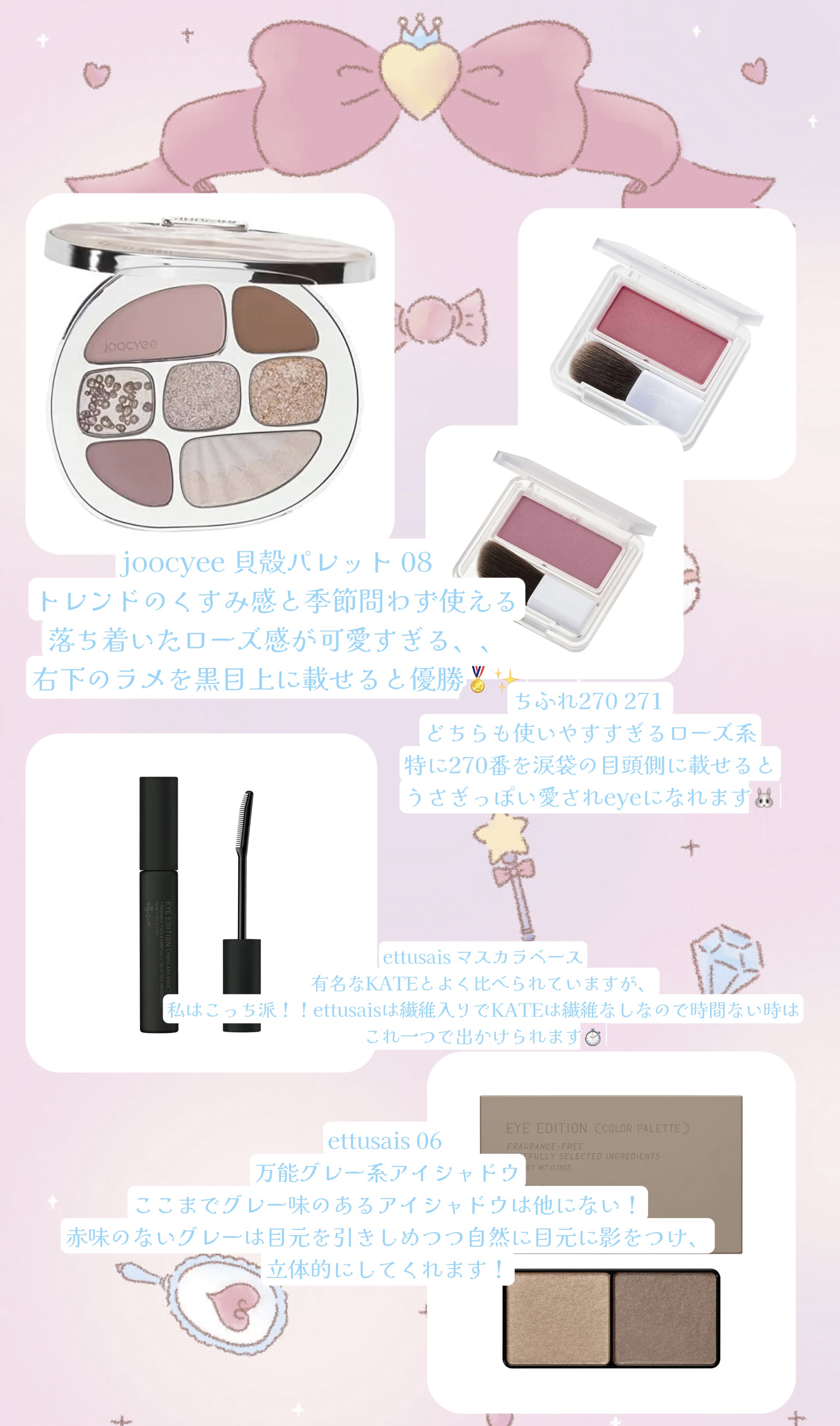 パウダー チーク 271 ローズ系/ちふれ/パウダーチークを使ったクチコミ（1枚目）