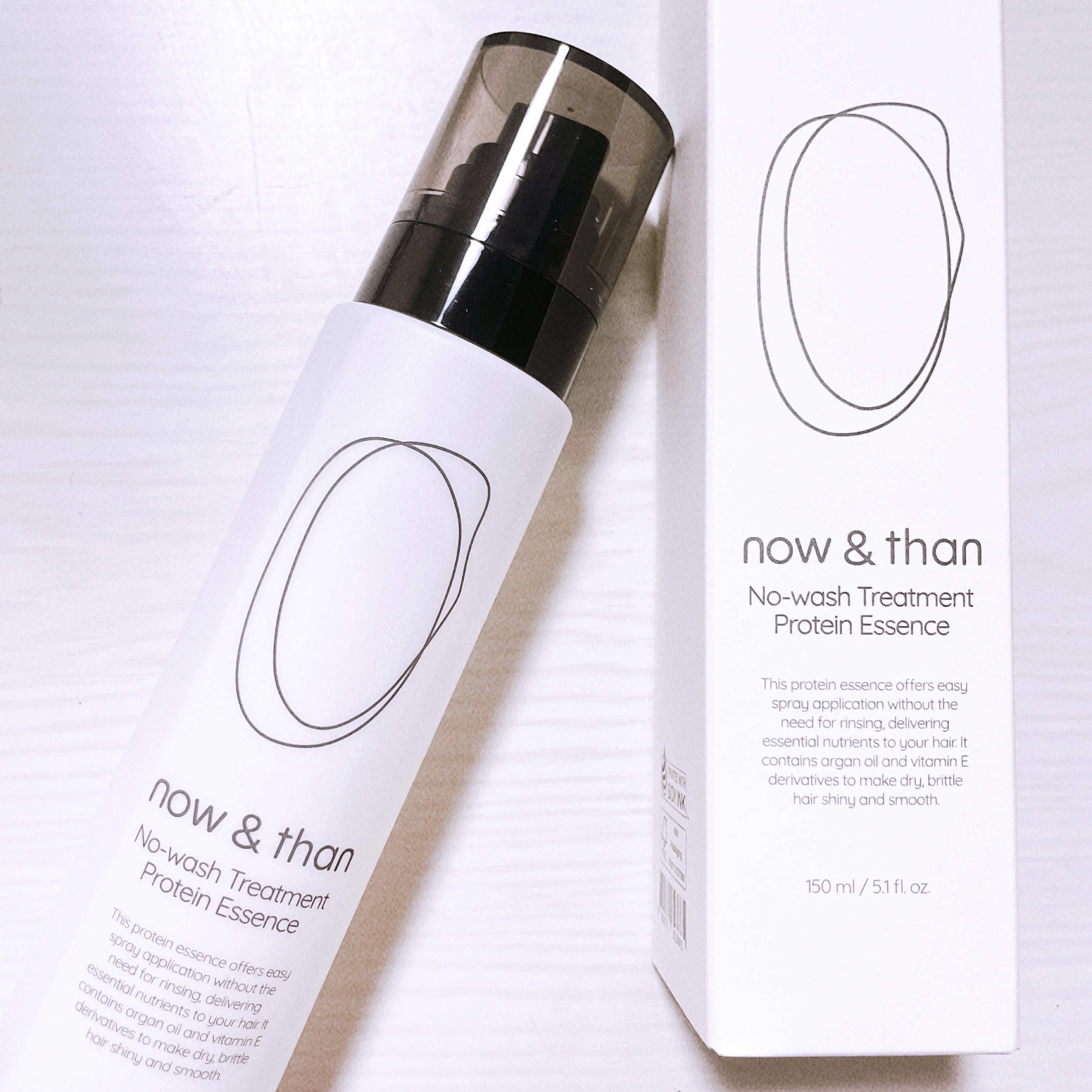 ノーウォッシュトリートメントプロテインエッセンス/now & than（ナウアンドダン）/ヘアミストを使ったクチコミ（1枚目）