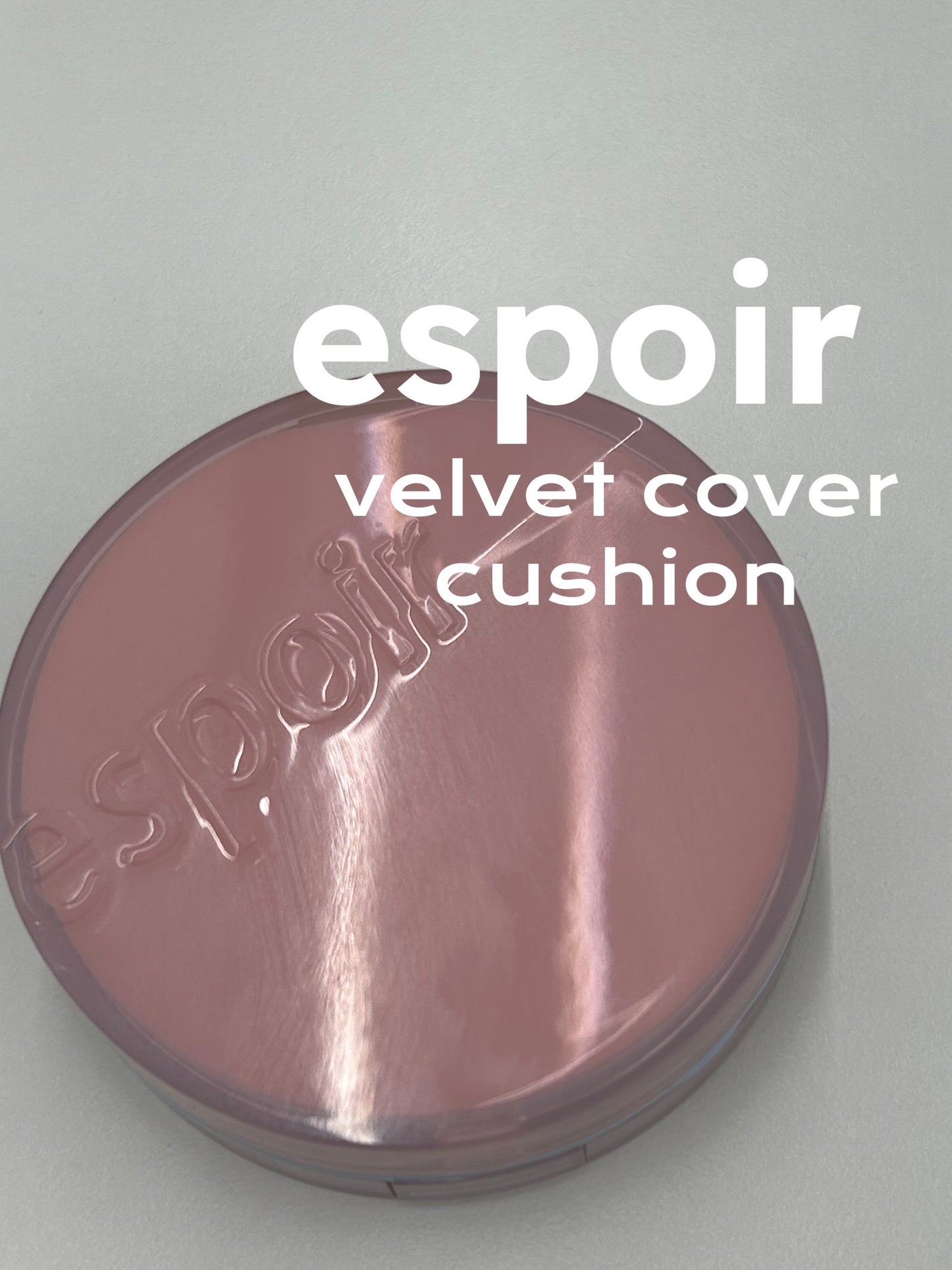 プロテーラービーベルベットカバークッション/espoir/クッションファンデーションを使ったクチコミ(1枚目)