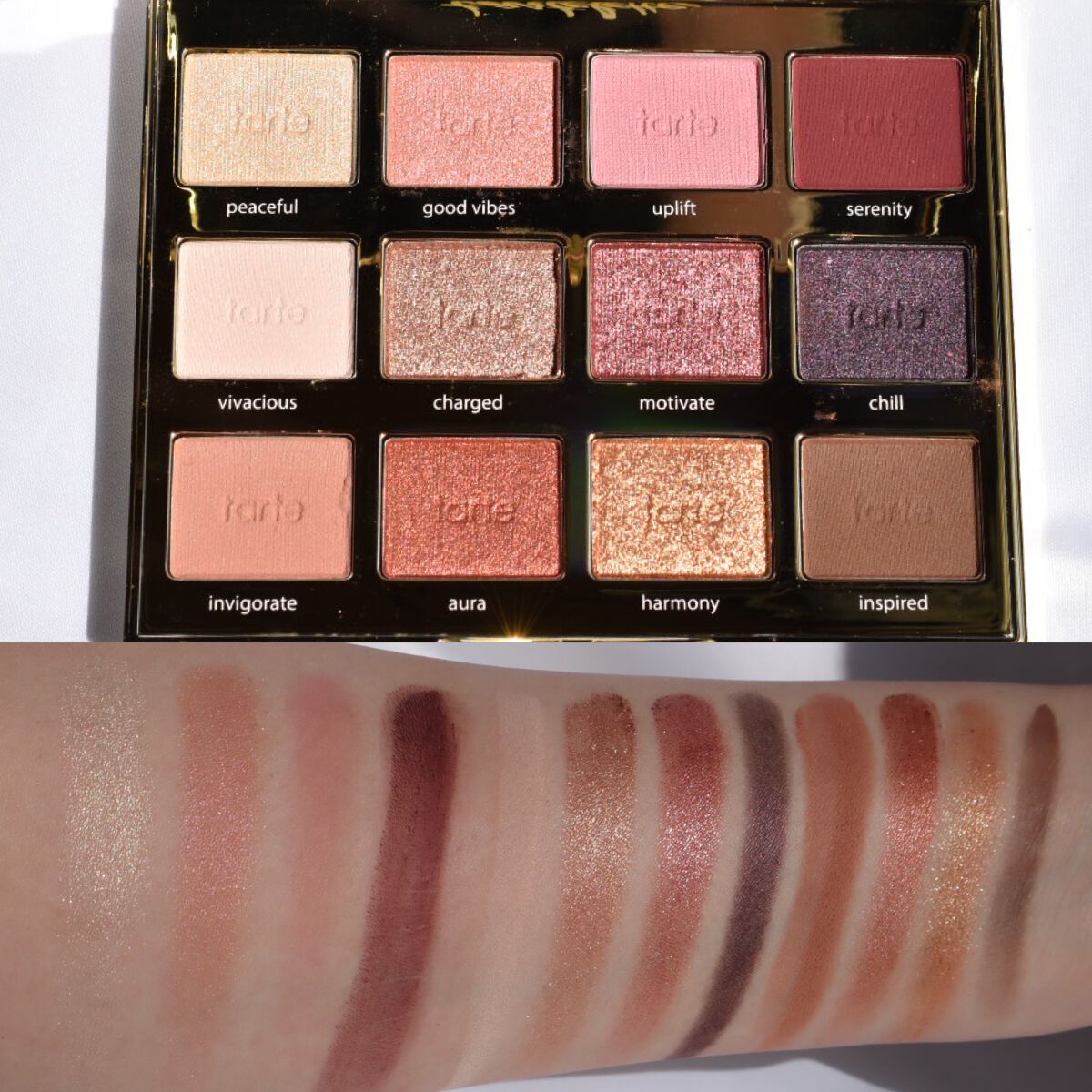 タルトレット Ｅ  アマゾニアンクレイ パレット/tarte/アイシャドウパレットを使ったクチコミ（3枚目）