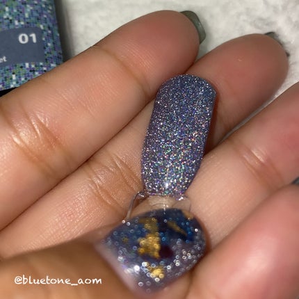 プレミアムフラッシュマグネットジェル/ネイル工房/ジェルネイルを使ったクチコミ(6枚目)