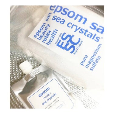 シークリスタルス エプソムミルク /sea crystals/ボディミルクを使ったクチコミ（4枚目）