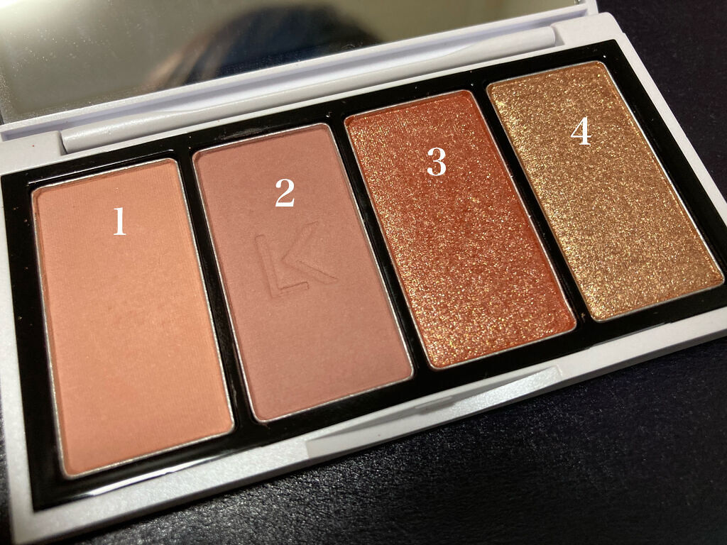 ジャストアイパレット/Laka/アイシャドウパレットを使ったクチコミ（2枚目）