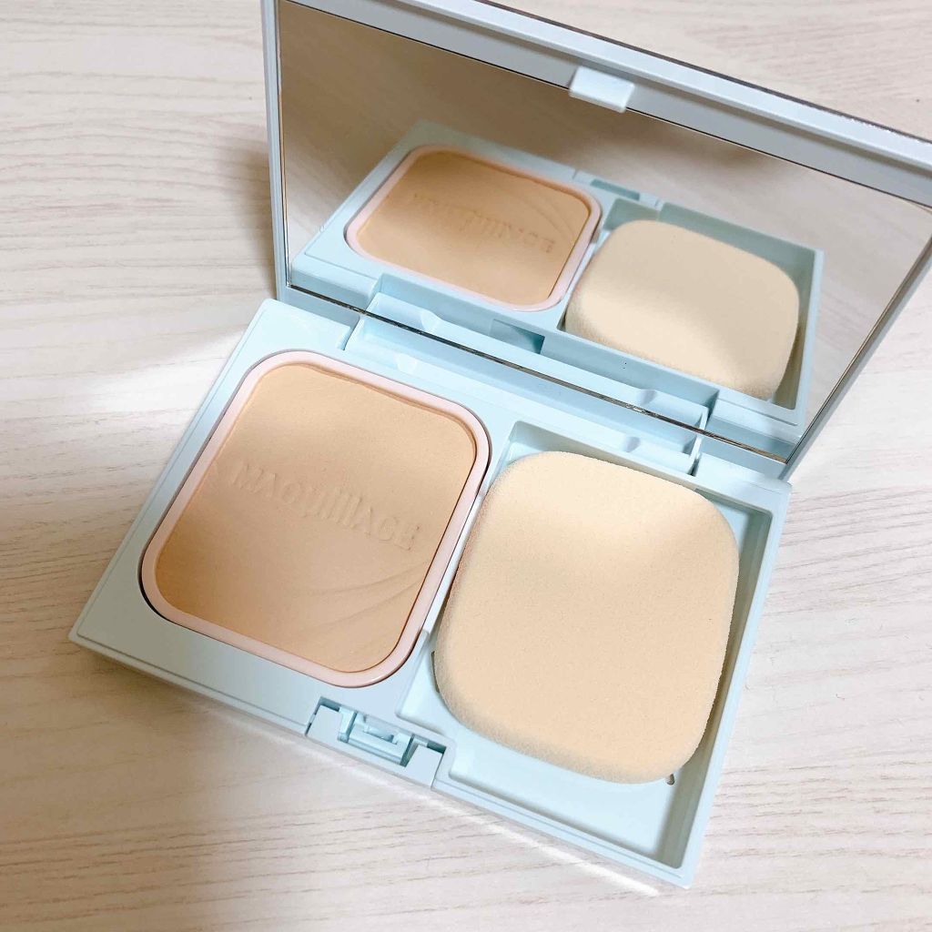 ドラマティックパウダリー UV/マキアージュ/パウダーファンデーションを使ったクチコミ(2枚目)